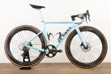 48cm De Rosa SK Pininfarina Campagnolo Ekar Bora WTO Carbon Disc Brake Road Bike