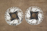 !WH CHECKS! (2) 140mm Shimano Ultegra SM-RT800-SS Center Lock Disc Brake Rotors RT 800