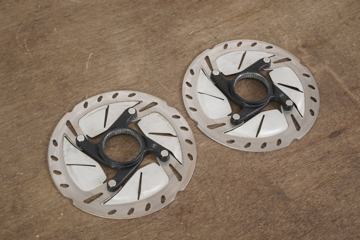!WH CHECKS! (2) 140mm Shimano Ultegra SM-RT800-SS Center Lock Disc Brake Rotors RT 800