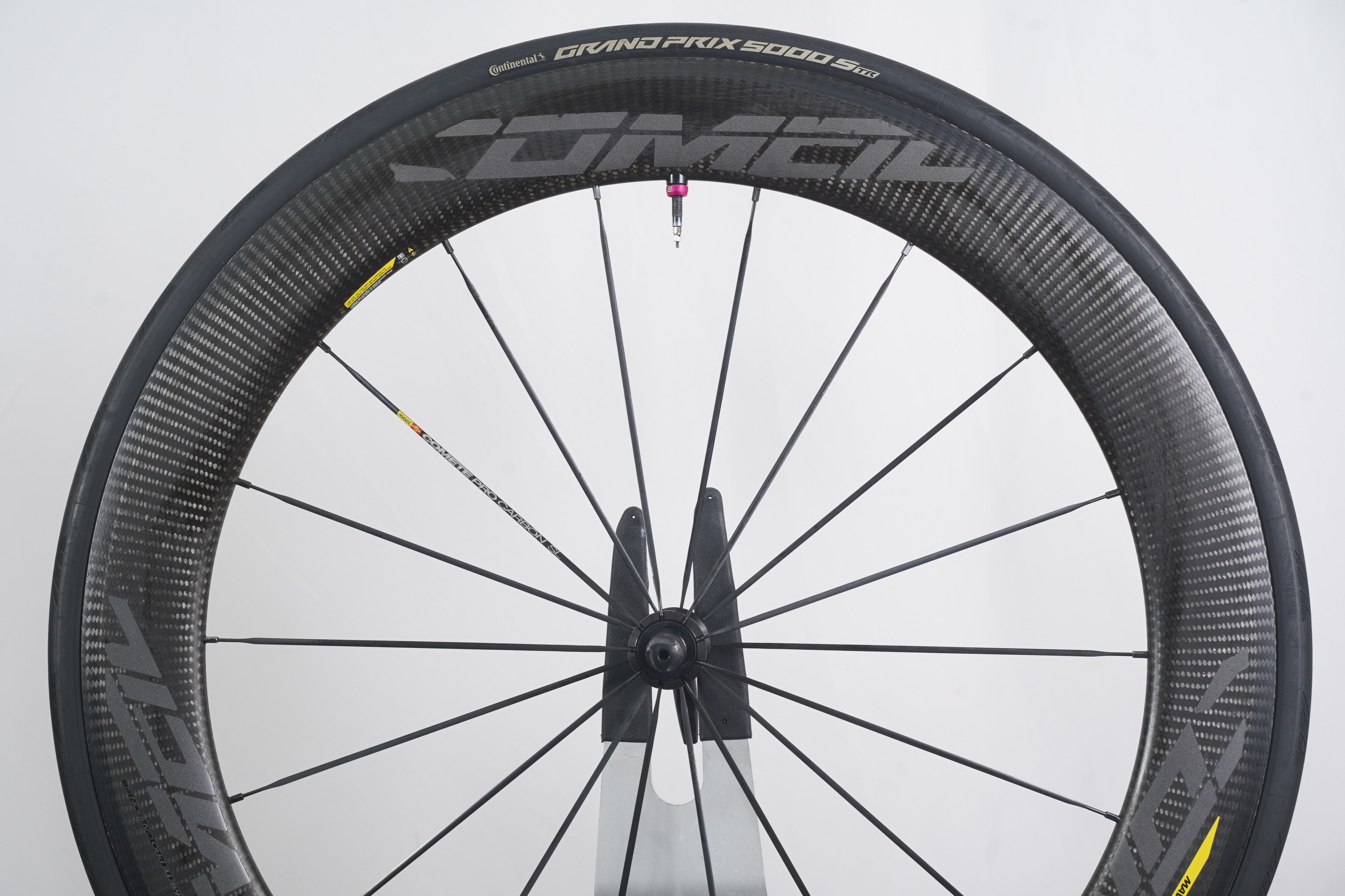 Mavic Comete Pro Carbon SL Tubeless Clincher Rim Brake Wheelset 11