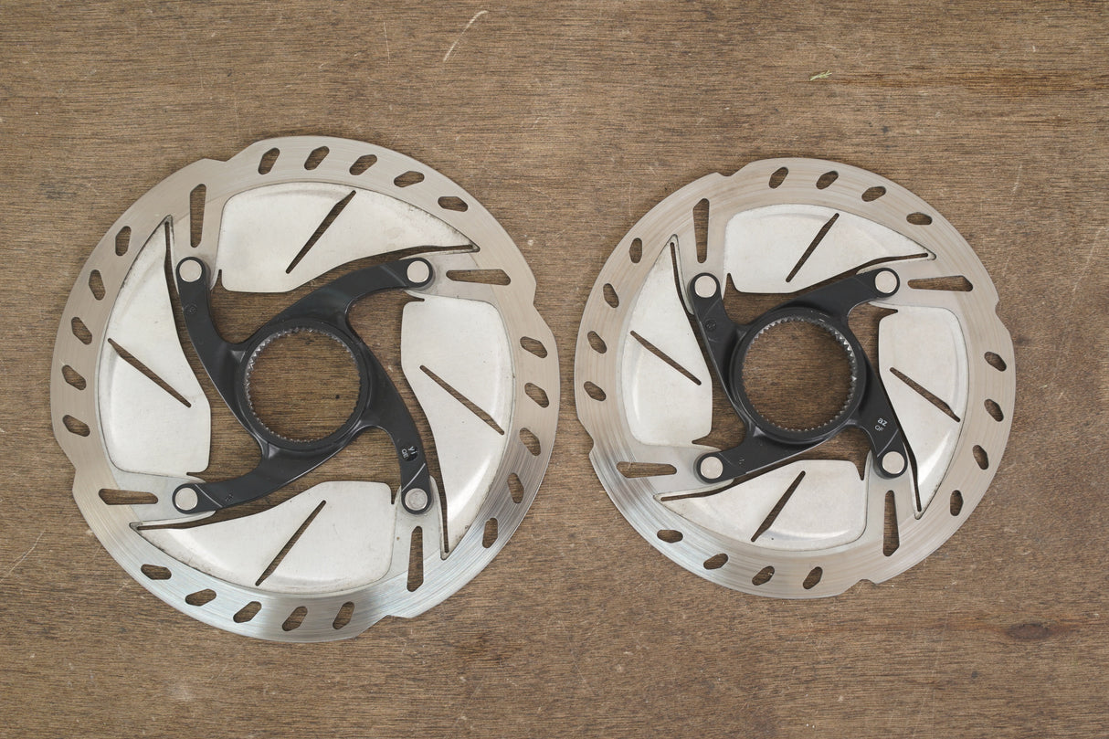 (2) 140mm/160mm Shimano Ultegra SM-RT800 Center Lock Disc Brake Rotors RT 800