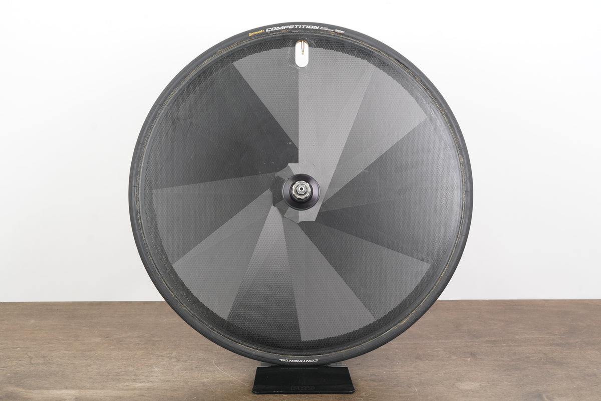 REAR Zipp Super-9 Carbon Tubular Rim Brake Disc Wheel Shimano/SRAM 11 Speed