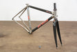 53cm Serotta Ottrott F3 Titanium Carbon Rim Brake Frameset