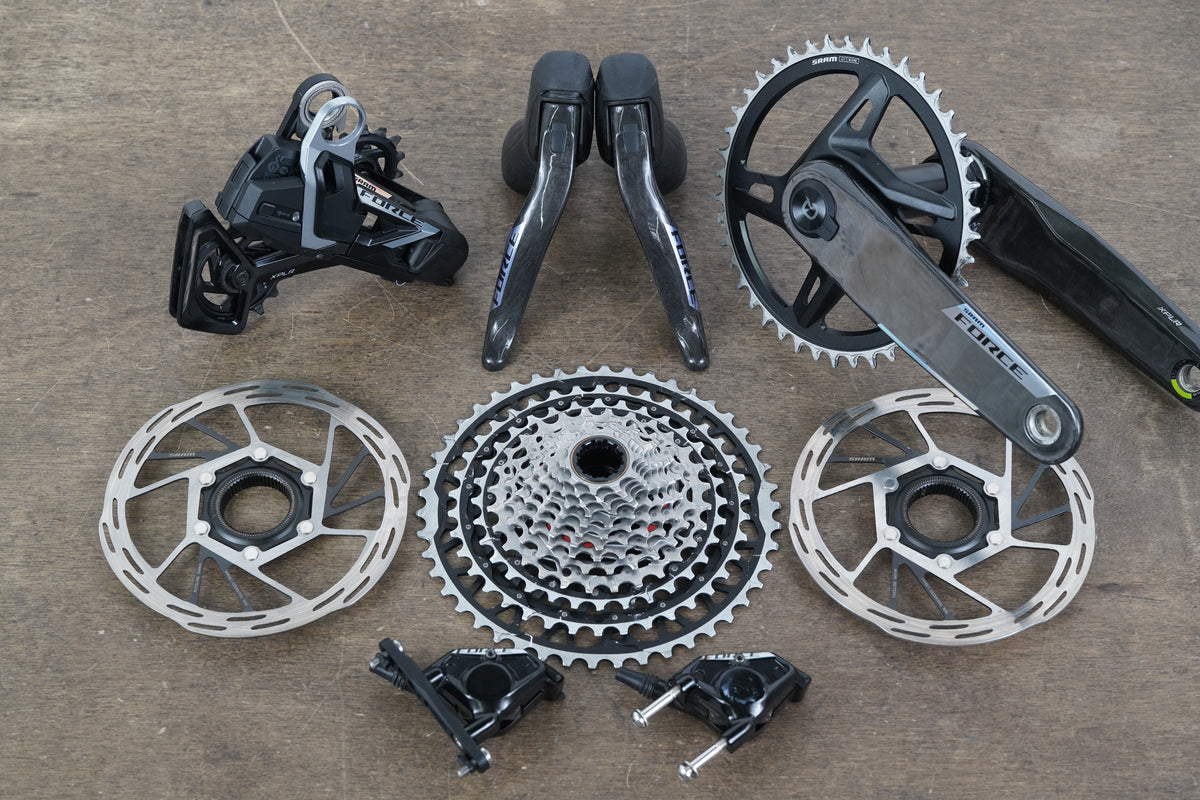 SRAM Force eTap AXS E1 XPLR HRD 1x13 Speed Wireless Hydraulic Disc Full Groupset