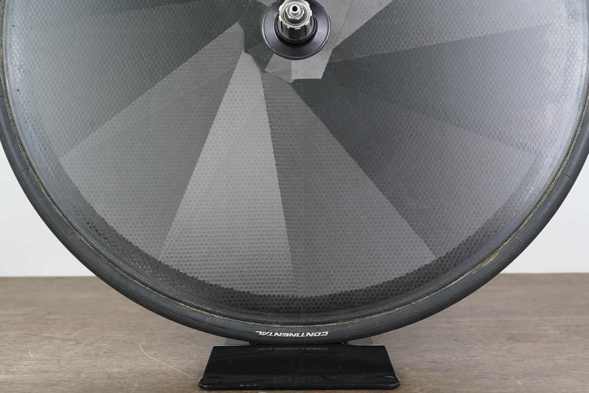 REAR Zipp Super-9 Carbon Tubular Rim Brake Disc Wheel Shimano/SRAM 11 Speed