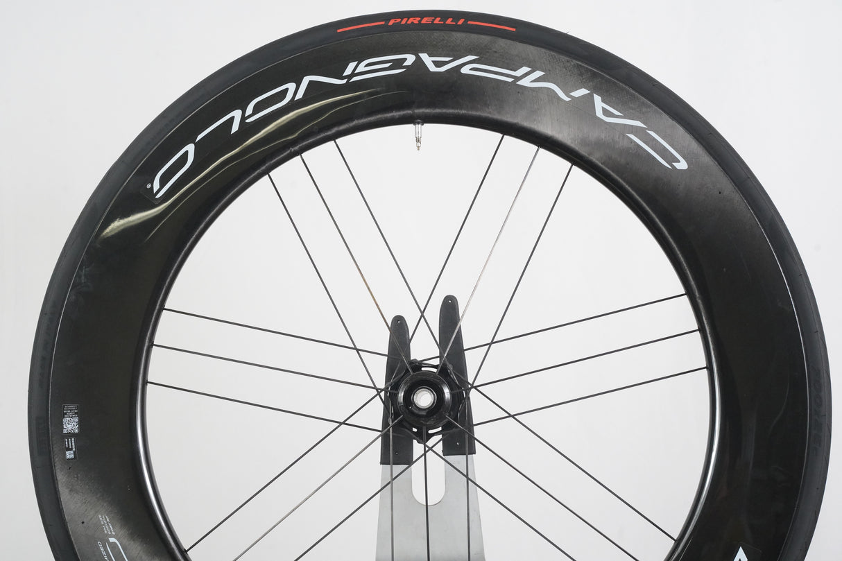 FRONT Campagnolo Bora Ultra WTO 80 Carbon Tubeless Clincher Disc Brake Wheel