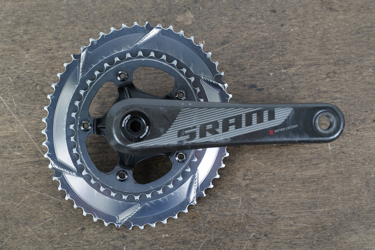 172.5mm 52/36T BB30 SRAM S900 Carbon Crankset 732g