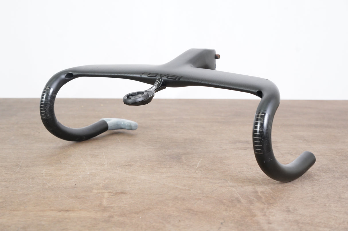 40cm 110mm Roval Rapide Carbon Integrated Barstem Handlebar + Mount 31.8mm