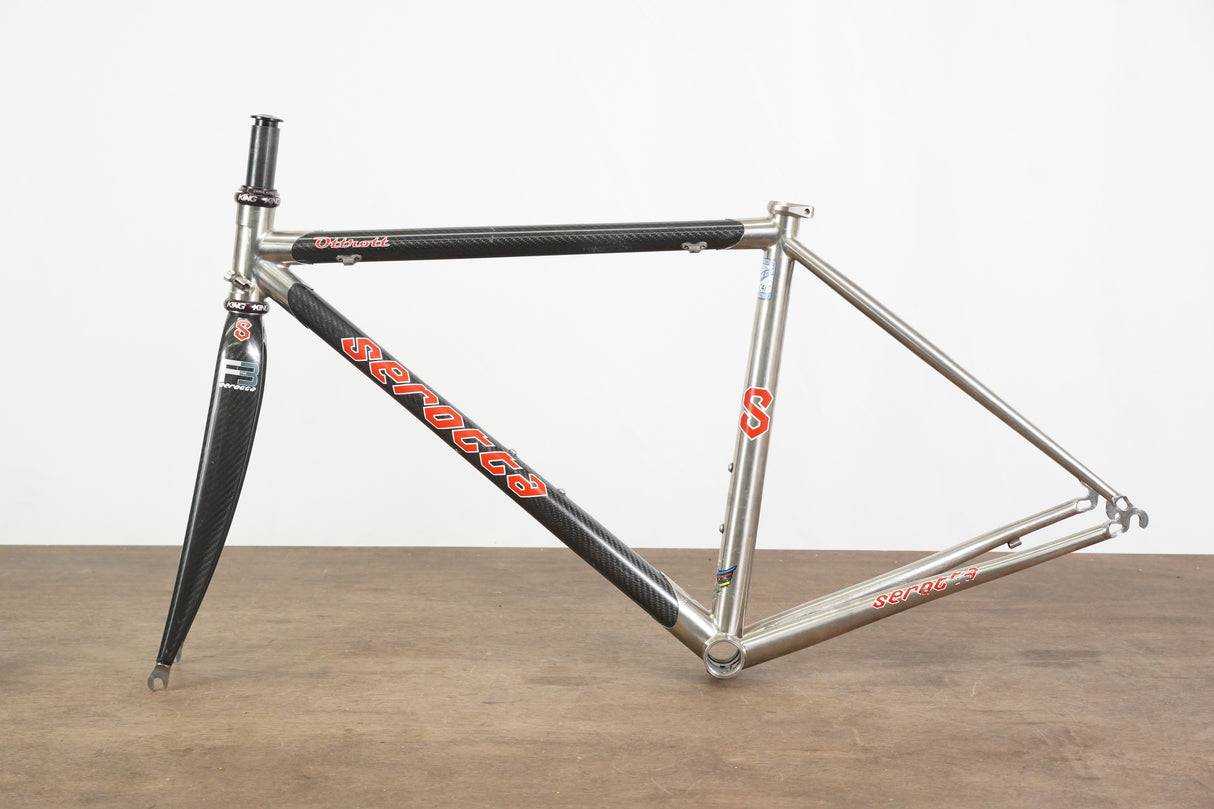 53cm Serotta Ottrott F3 Titanium Carbon Rim Brake Frameset