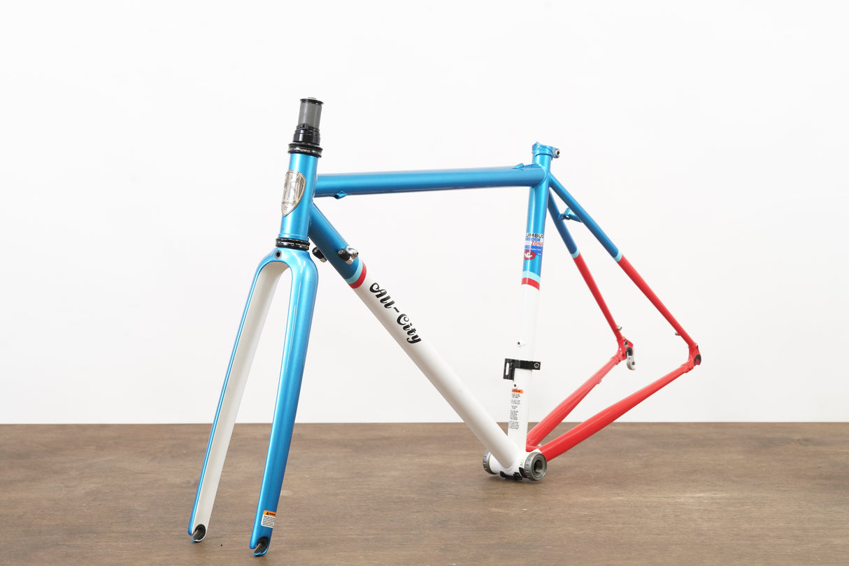 46cm All-City Mr. Pink Zona Steel Rim Brake Road Frameset