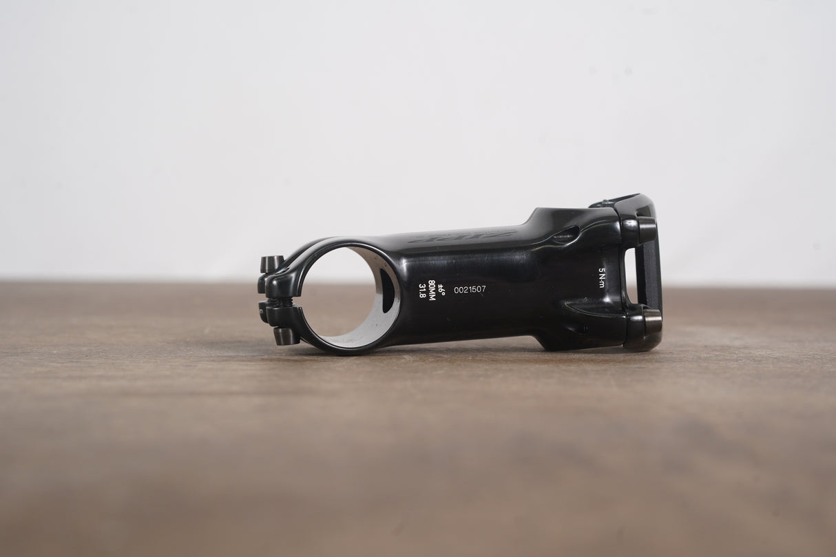 Zipp Service Course SL 80mm ±6 Degree Alloy Stem 124g 1 1/8" 31.8mm