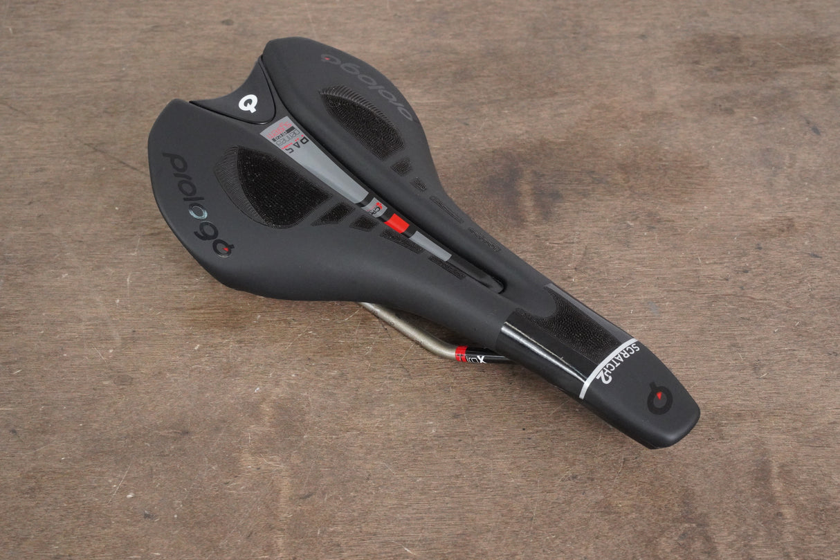 140mm Prologo Scratch 2 TiroX Rail Road Saddle 231g