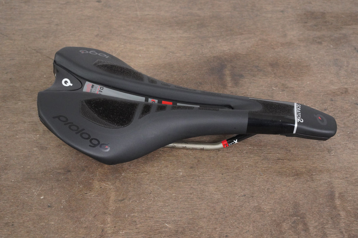 140mm Prologo Scratch 2 TiroX Rail Road Saddle 231g