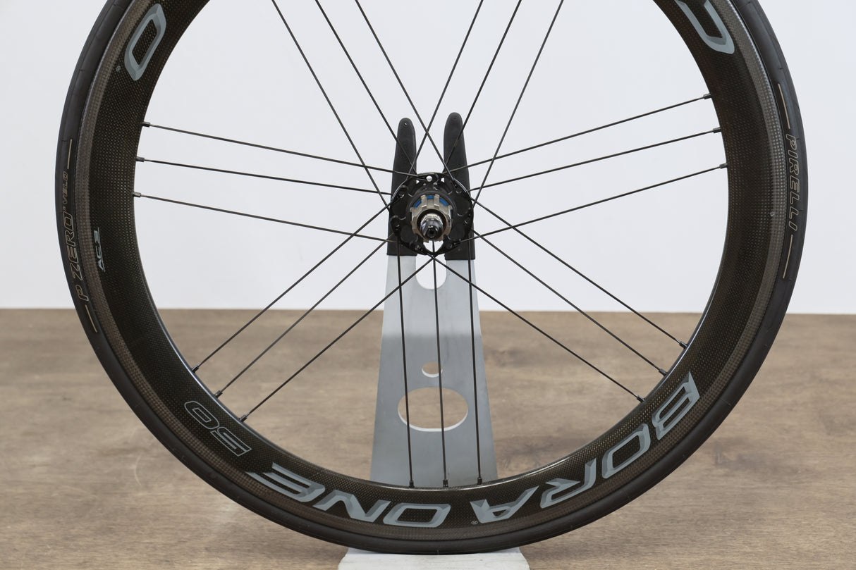 Campagnolo Bora One 50 Carbon Tubeless Clincher Rim Brake Wheelset 11 Speed