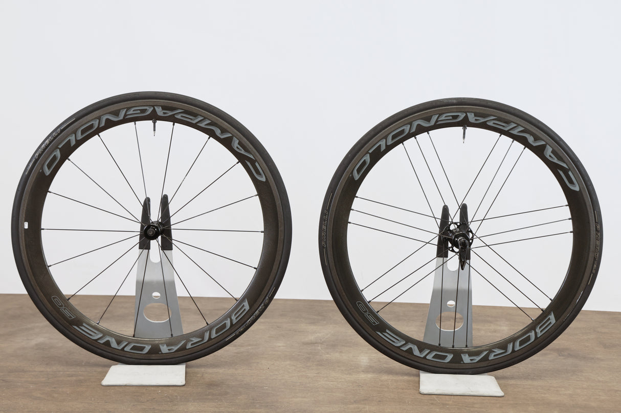 Campagnolo Bora One 50 Carbon Tubeless Clincher Rim Brake Wheelset 11 Speed