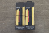 (2) NEW 700x24C 24mm Specialized Turbo Cotton Clincher Road Tires