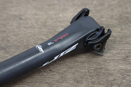 27.2mm Zipp SL Speed Carbon 0 Setback Road Seatpost