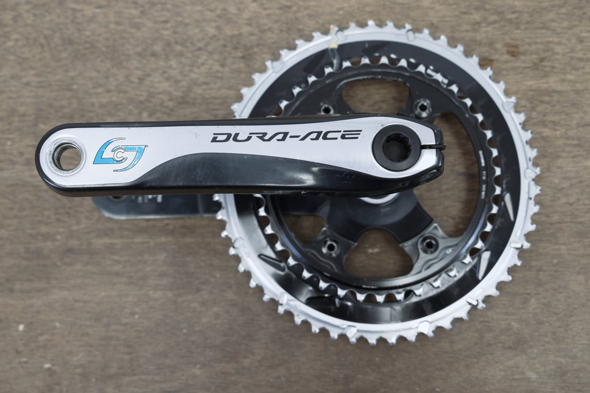 172.5mm 53/39T Shimano Dura-Ace FC-9000 11 Speed Stages Power Meter Crankset