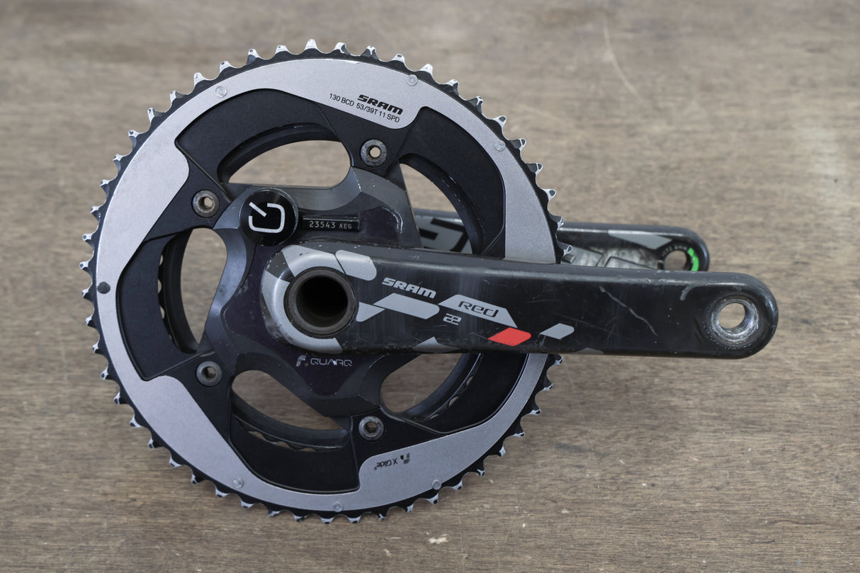 172.5mm 53/39T GXP SRAM Red 22 Quarq Power Meter Crankset