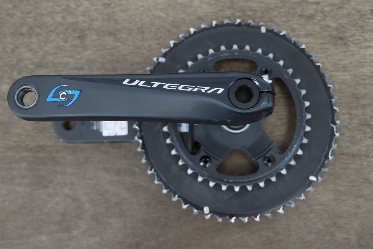 175mm 52/36T Shimano Ultegra FC-R8000 Stages Dual Power Meter Crankset 8000