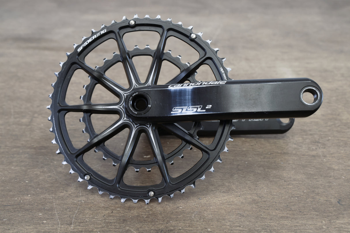 170mm 50/34T BB30 Cannondale SiSL2 Spidering Hollowgram Road Crankset