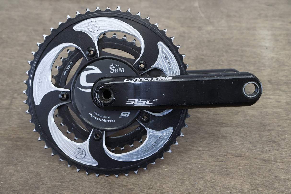 170mm 52/36T BB30 Cannondale SiSL2 SRM Power Meter Crankset *Needs Service*