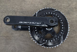 172.5mm 50/34T Shimano Dura-Ace FC-R9100 11 Speed Crankset 9100