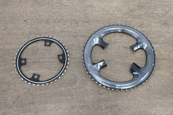 53/39T Shimano Dura-Ace FC-R9100 11 Speed Chainrings – Elevate Cycling