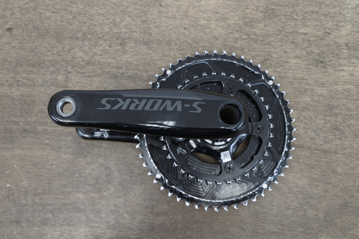 167.5mm 52/36T BB30 Specialized S-WORKS Dual Power Meter Carbon Road Crankset