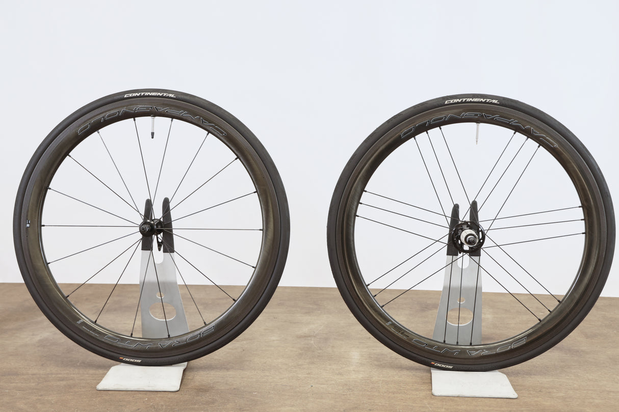 Campagnolo Bora WTO 45 Carbon Tubeless Clincher Rim Brake Wheelset 11 Speed