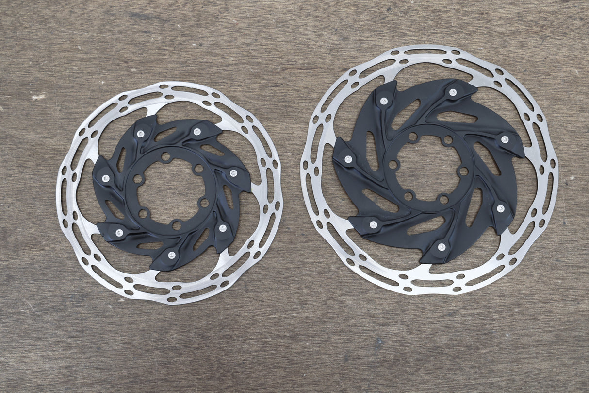 (2) 160mm 140mm SRAM CenterLine CLX-R Center Lock Disc Brake Rotors