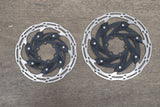 (2) 160mm 140mm SRAM CenterLine CLX-R Center Lock Disc Brake Rotors