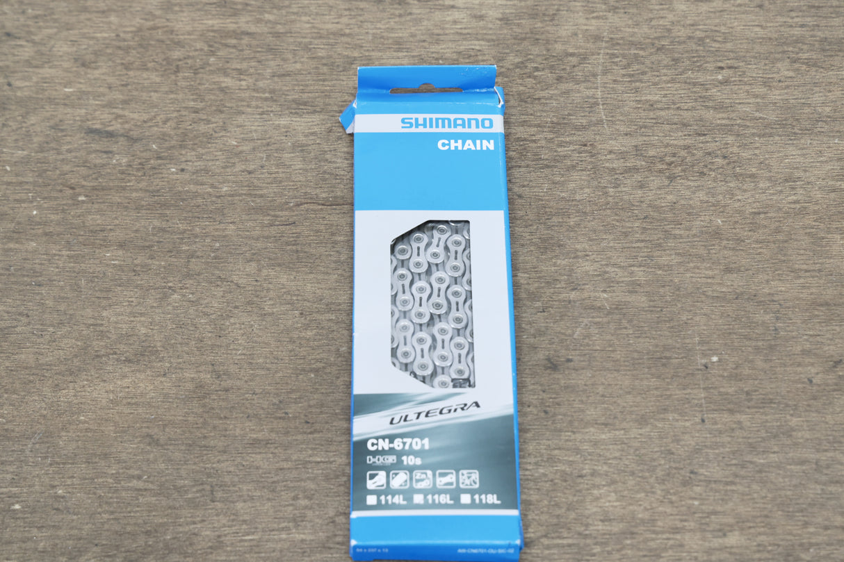 NEW 116L Shimano Ultegra CN-6701 Chain 10 Speed Road Chain 116 Links