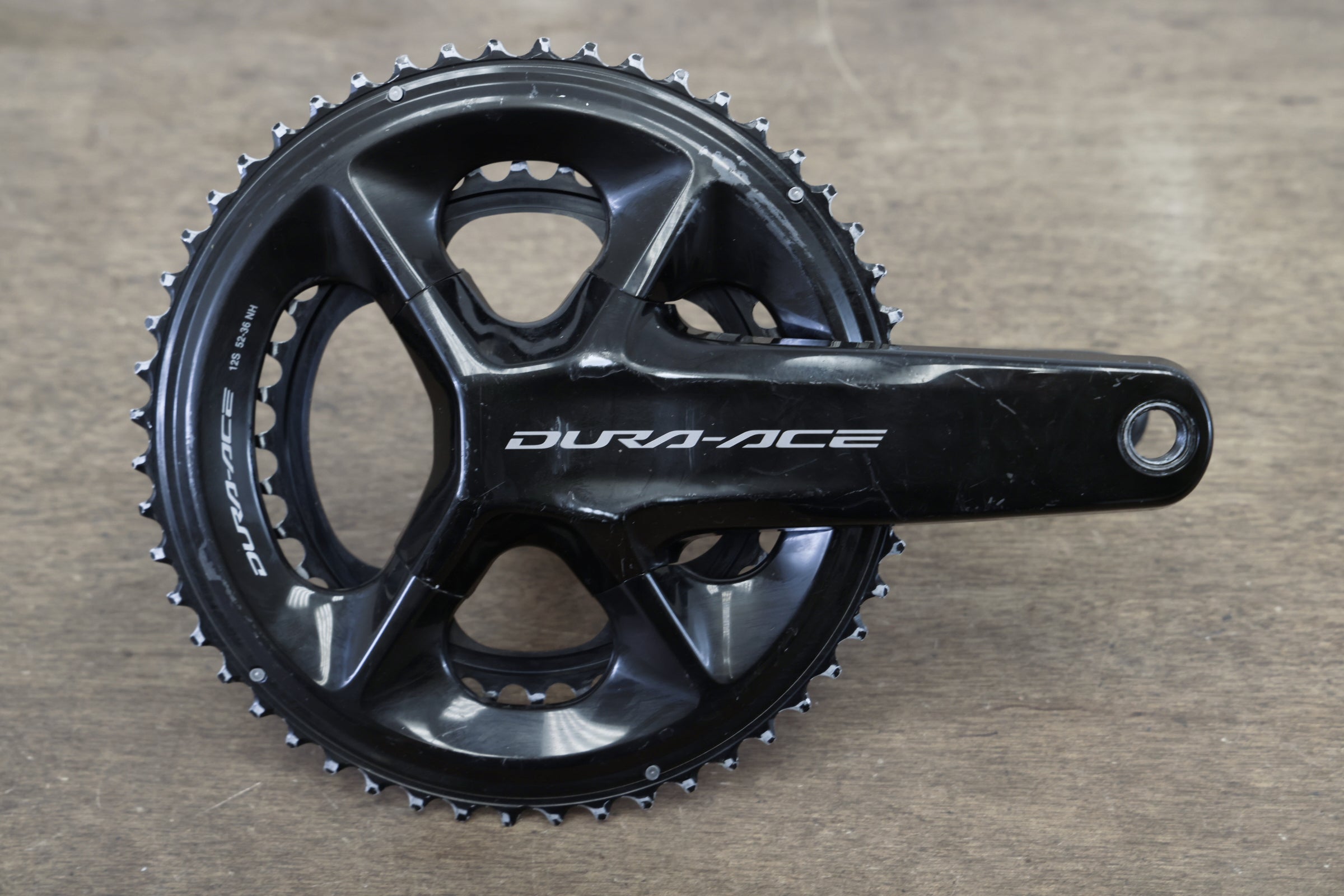 シマノ DURA-ACE FC-R9200 165mm 165mm 52/36T Shimano Dura-Ace FC-R9200 12 Speed Crankset 9200