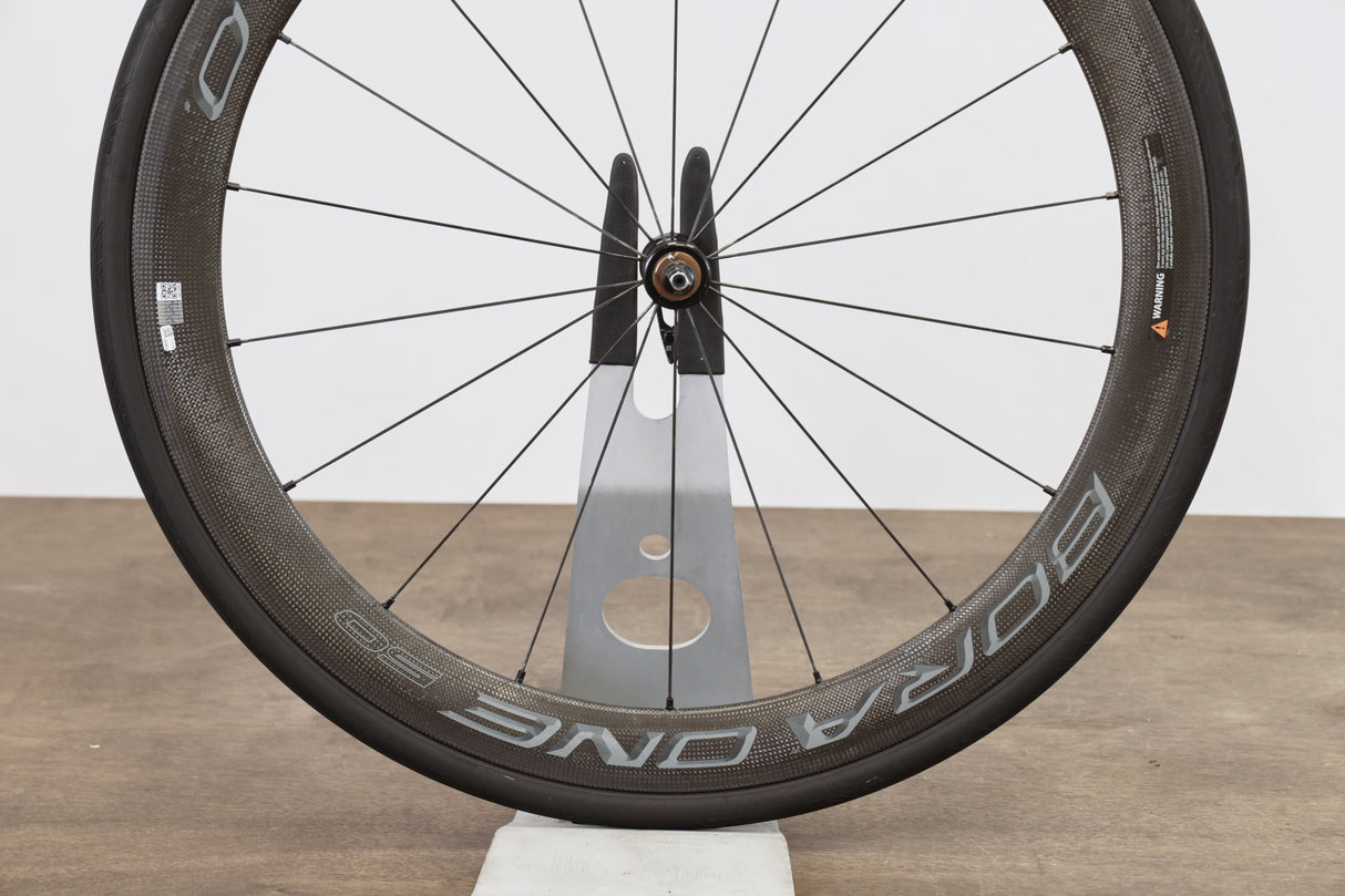 Campagnolo Bora One 50 Carbon Tubeless Clincher Rim Brake Wheelset 11 Speed