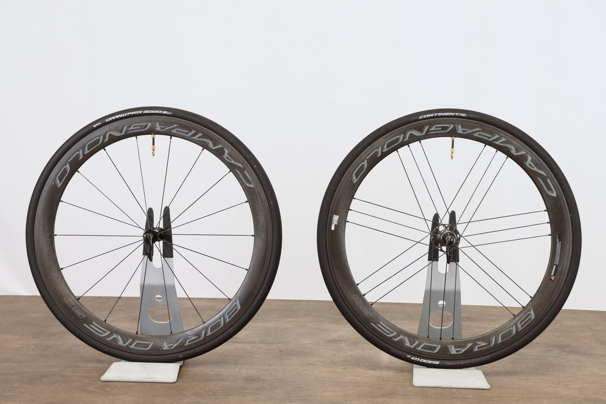 Campagnolo Bora One 50 Carbon Tubeless Clincher Rim Brake Wheelset 11 Speed