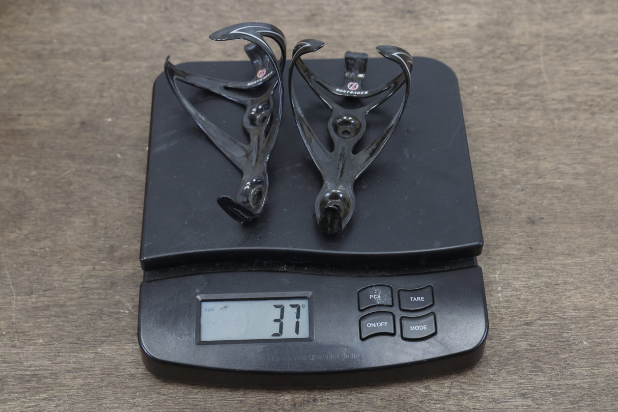 (2) Bontrager Carbon Water Bottle Cages 37g