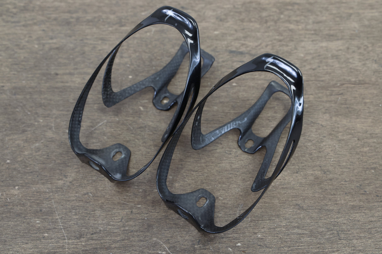 (2) Specialized S-WORKS Rib Cage II Carbon Water Bottle Cages 35g