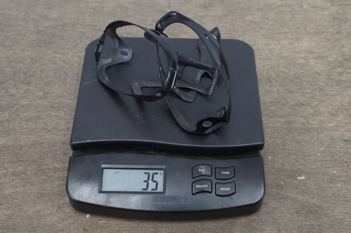 (2) Specialized S-WORKS Rib Cage II Carbon Water Bottle Cages 35g