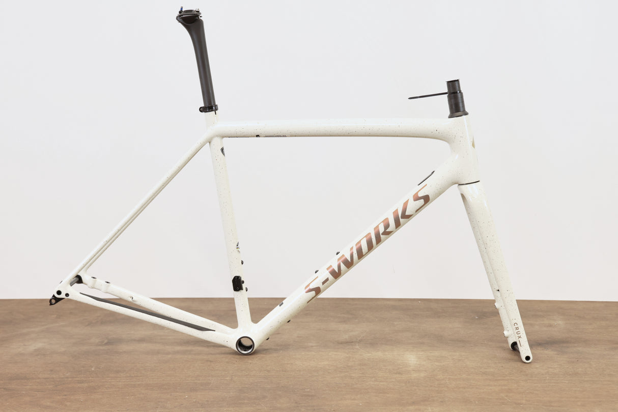 2023 56cm Specialized S-WORKS Crux Carbon Disc Brake Gravel CX Frameset