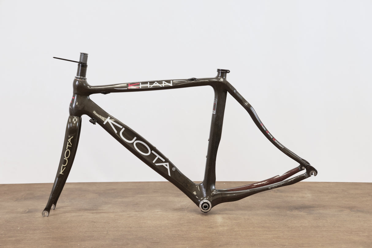 52cm Kuota Khan Carbon Rim Brake Road Frameset