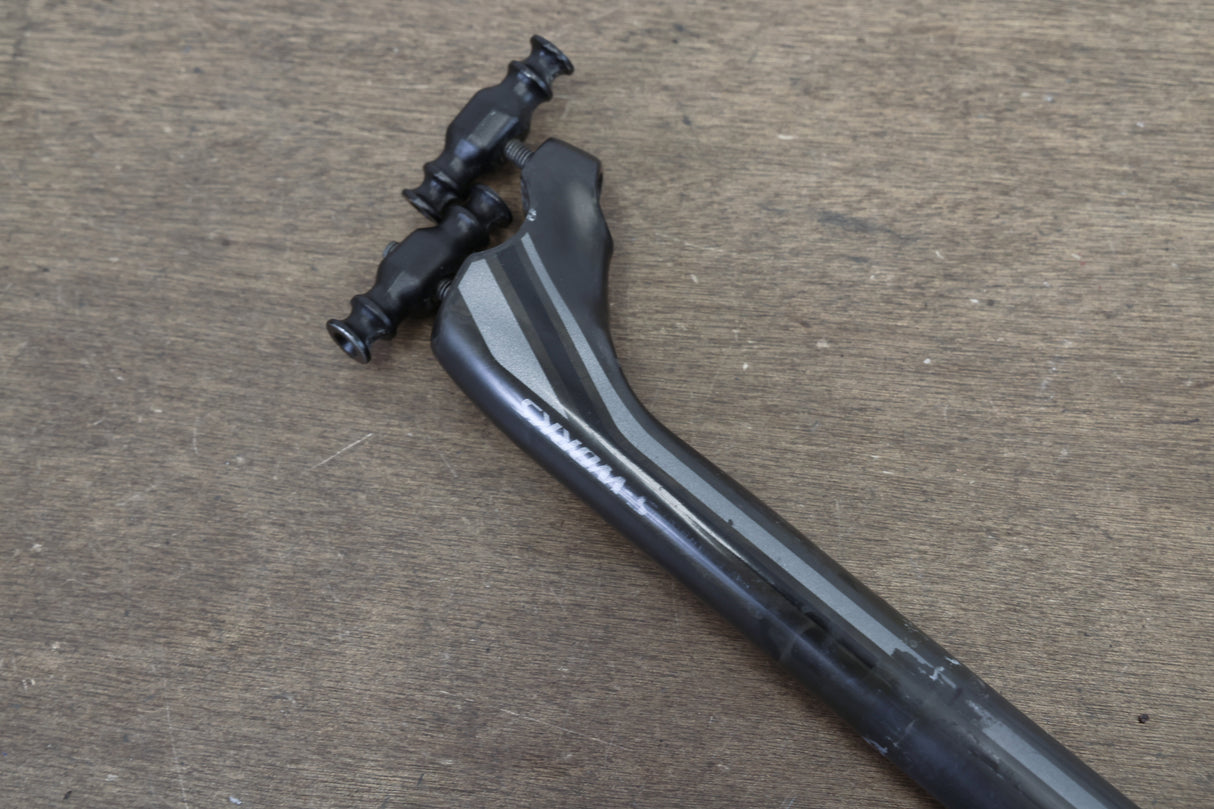 27.2mm Specialized S-WORKS FACT Carbon Setback Road Seatpost