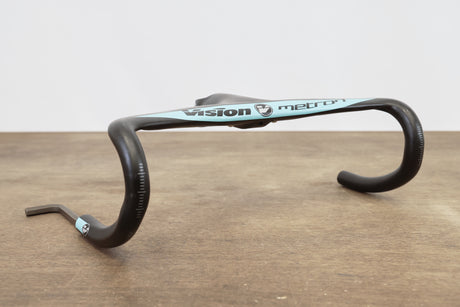 40cm 120mm -6 Degree Vision Metron 5D Integrated Carbon Barstem Handlebar 1 1/8"
