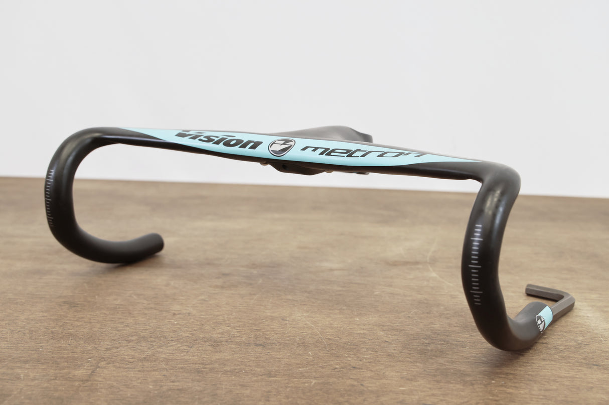 40cm 120mm -6 Degree Vision Metron 5D Integrated Carbon Barstem Handlebar 1 1/8"
