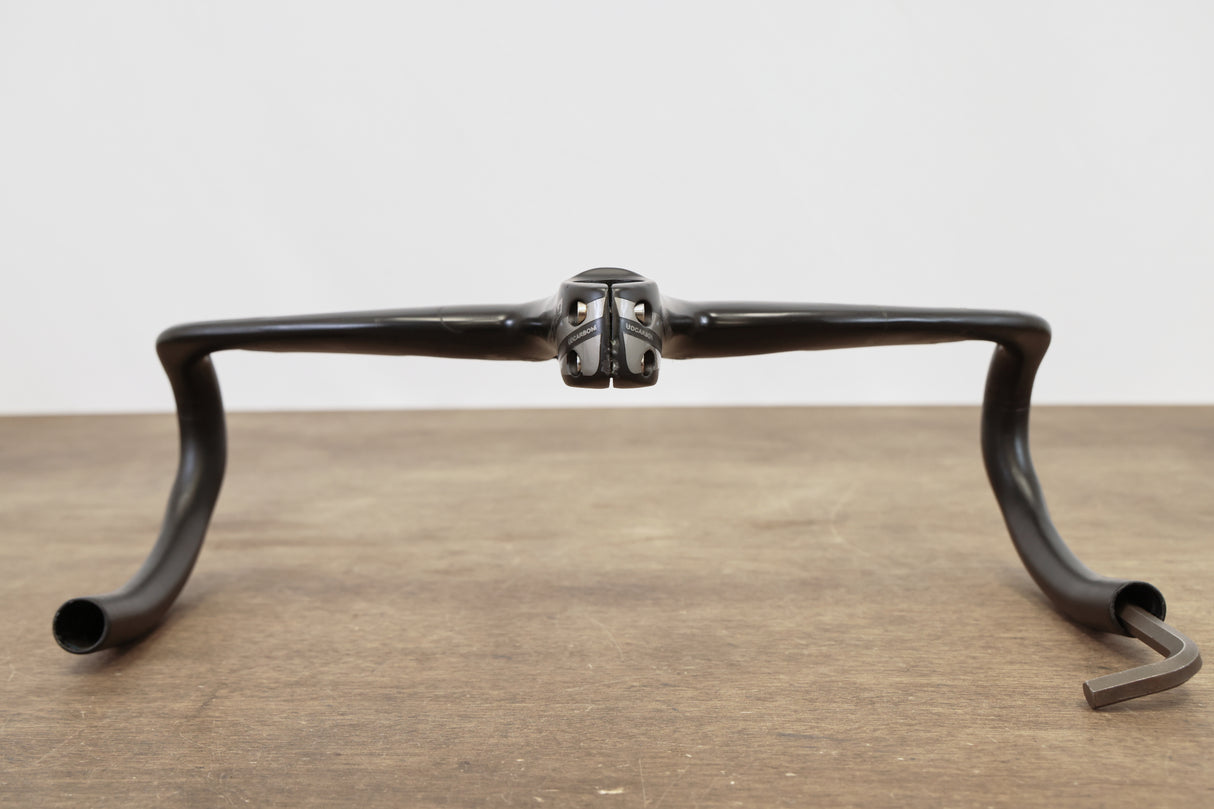 42cm 100mm -6 Degree Costello Gravil Integrated Carbon Barstem Handlebar 1 1/8"