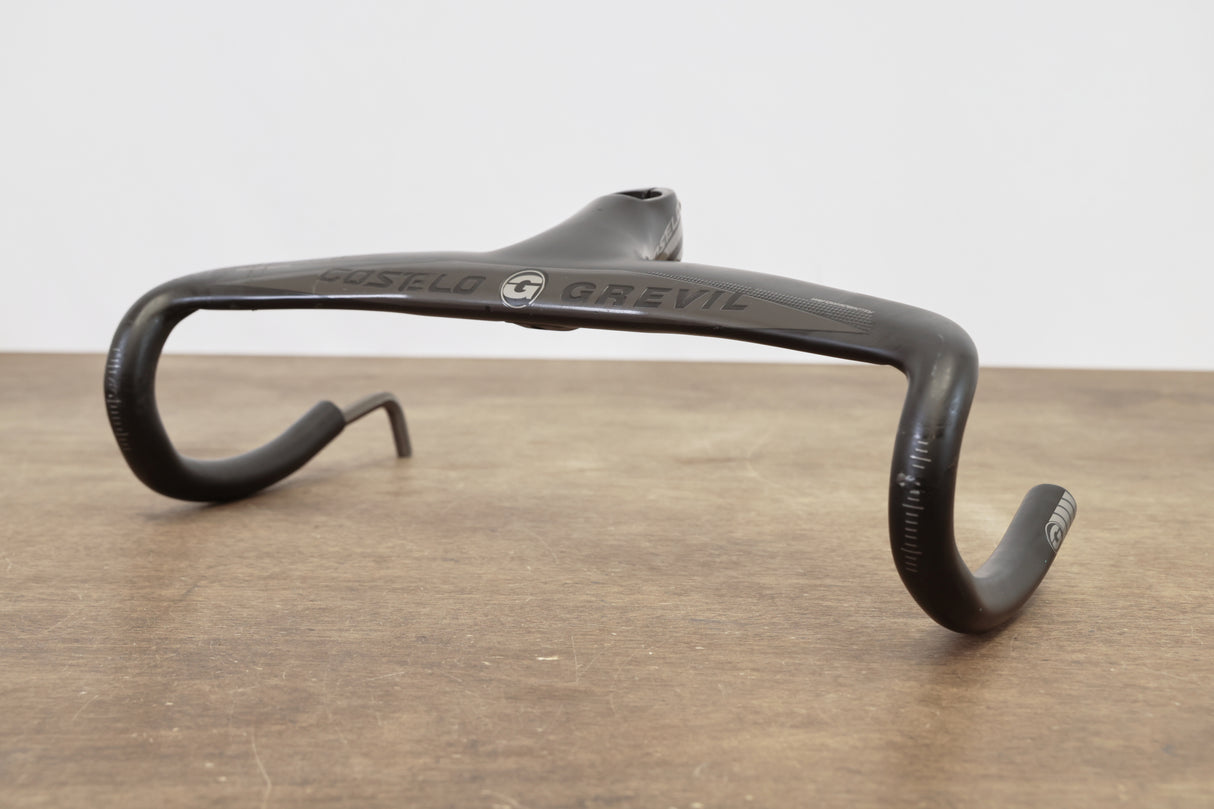 42cm 100mm -6 Degree Costello Gravil Integrated Carbon Barstem Handlebar 1 1/8"
