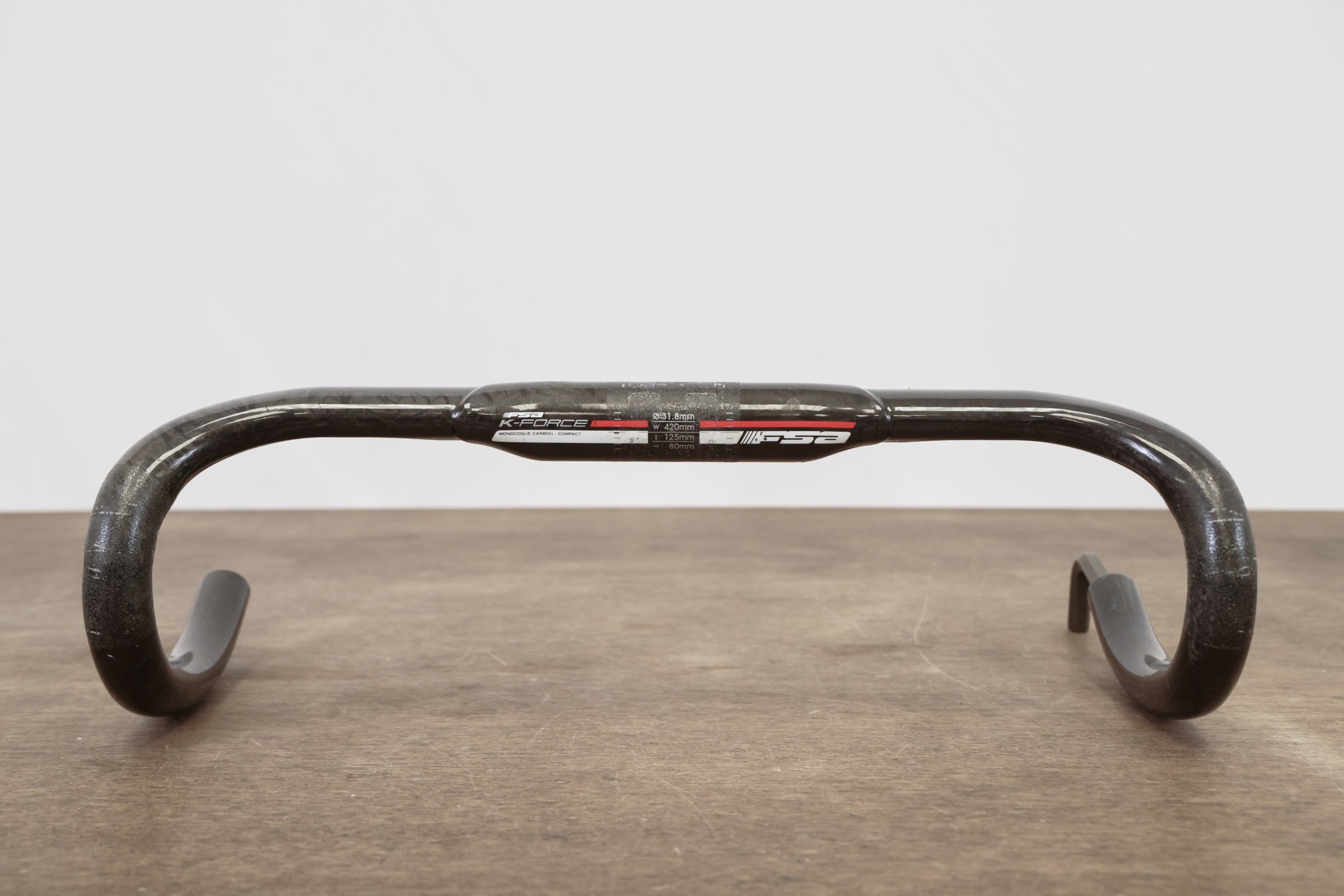 42cm FSA K-Force Carbon Compact Road Handlebar 31.8mm – Elevate