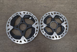 (2) 160mm/140mm Shimano XTR RT-MT900-S Center Lock Disc Brake Rotors