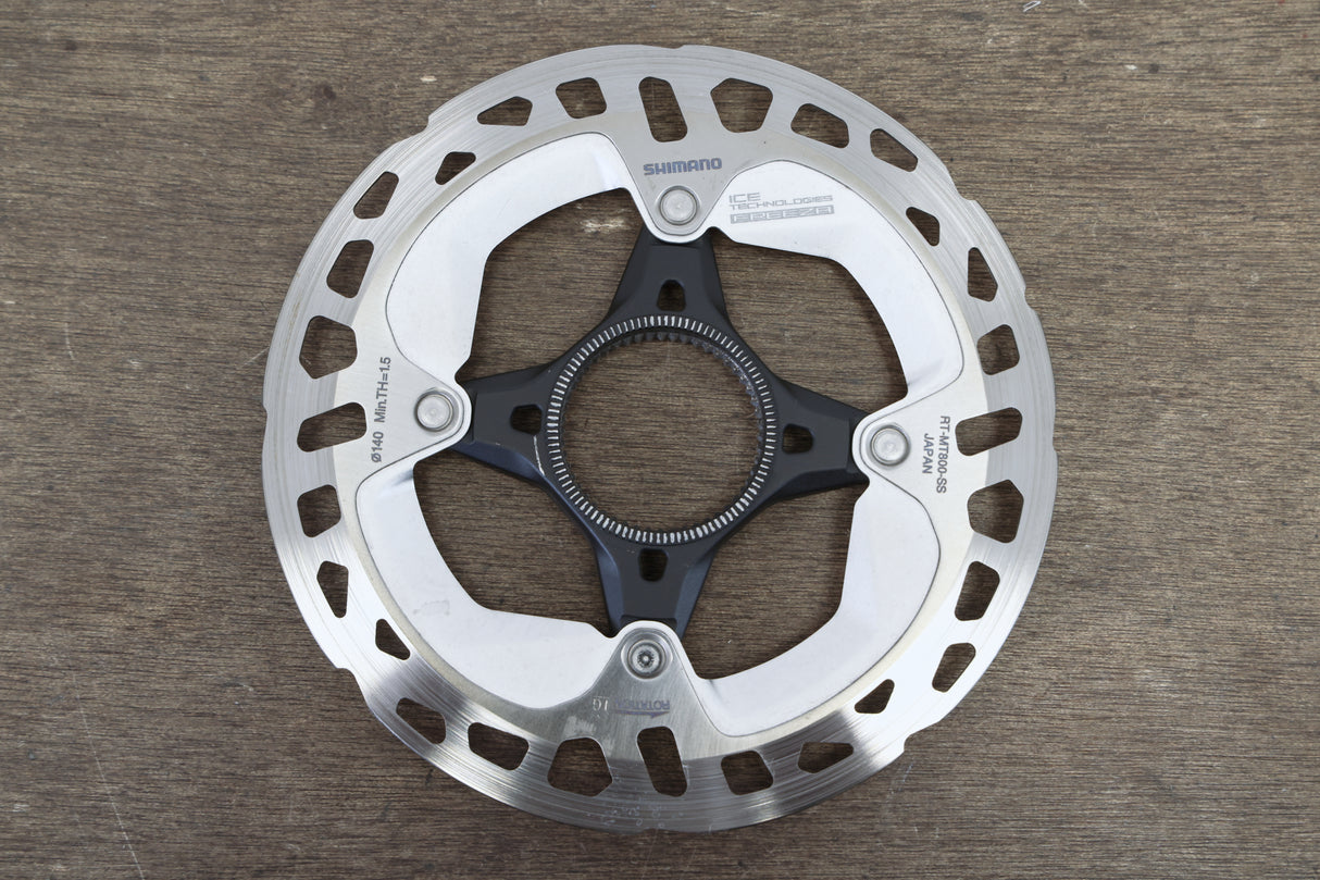 (2) 160mm/140mm Shimano XT RT-MT800 Center Lock Disc Brake Road CX MTB Rotors