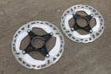 (2) 160mm/140mm Shimano XT RT-MT800 Center Lock Disc Brake Road CX MTB Rotors